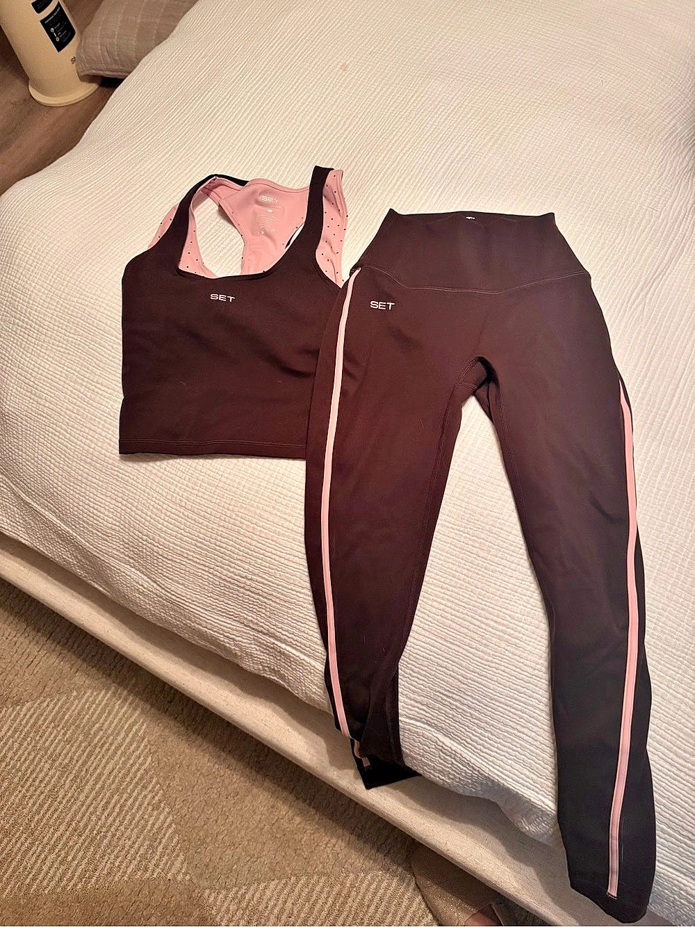 SET ACTIVE birthday tank and leggings
